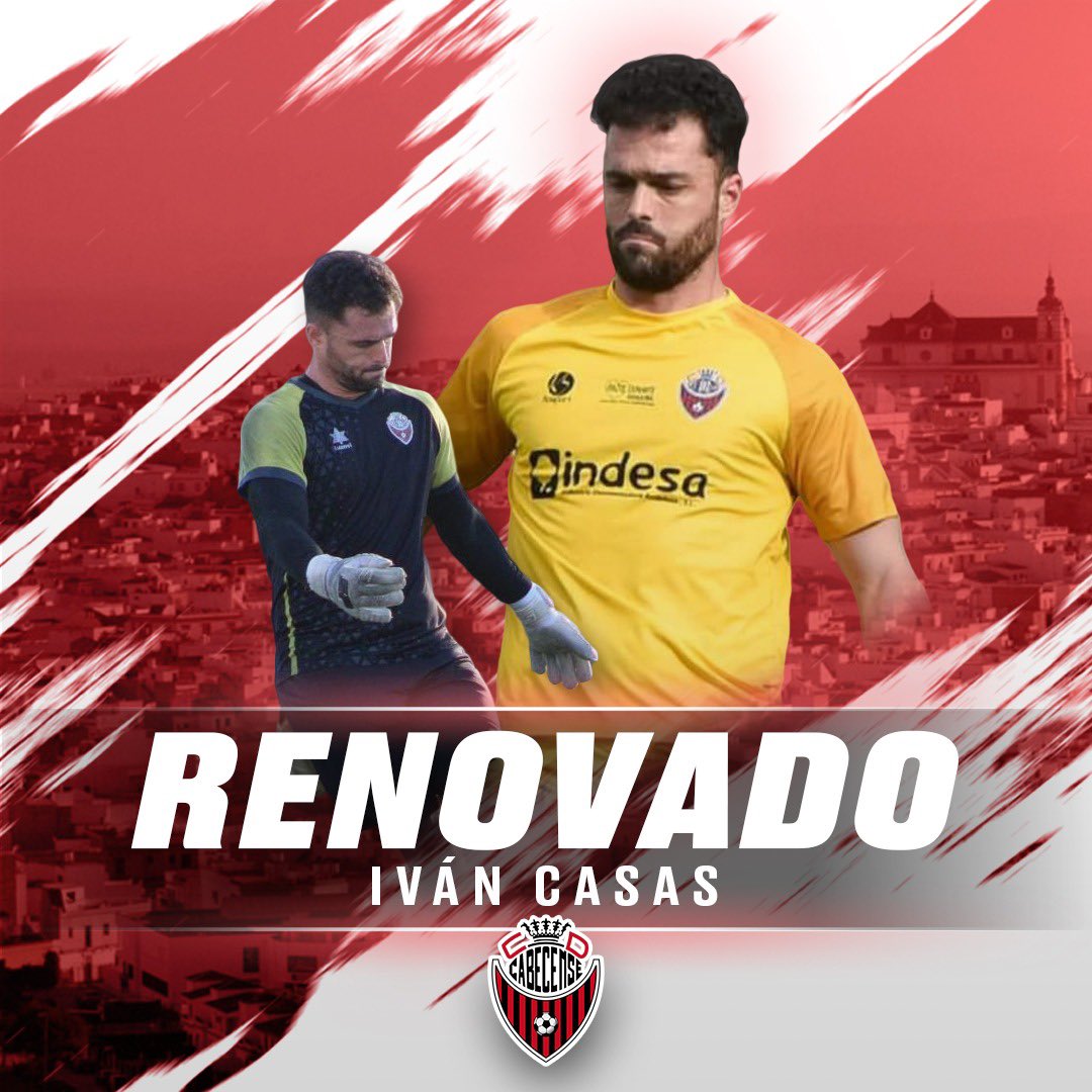 cdcabecense's tweet image. 📣 𝐂𝐎𝐌𝐔𝐍𝐈𝐂𝐀𝐃𝐎 𝐎𝐅𝐈𝐂𝐈𝐀𝐋
Iván Casas seguirá defendiendo los colores de nuestro club. 🔴⚫