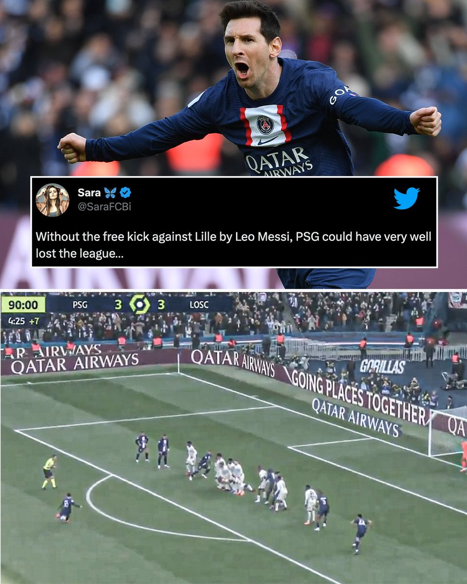 ESPN FC (@espnfc) on Twitter photo PSG only won the league by one point π€―
Could this 95th minute free kick goal be the one that secured them the league?
(h/t <a href="/SaraFCBi/">Sara ξ¨π΅πΈ</a>) PSG only won the league by one point π€―
Could this 95th minute free kick goal be the one that secured them the league?
(h/t <a href="/SaraFCBi/">Sara ξ¨π΅πΈ</a>)