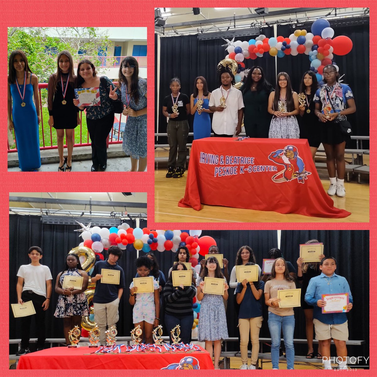 Congrats to our sixth and seventh grade students!! #peskoek-8 #bearnation🐻 #peskoepride❤️ #Aschool #wherethemagichappens✨ @mdcpssouth @miamischools