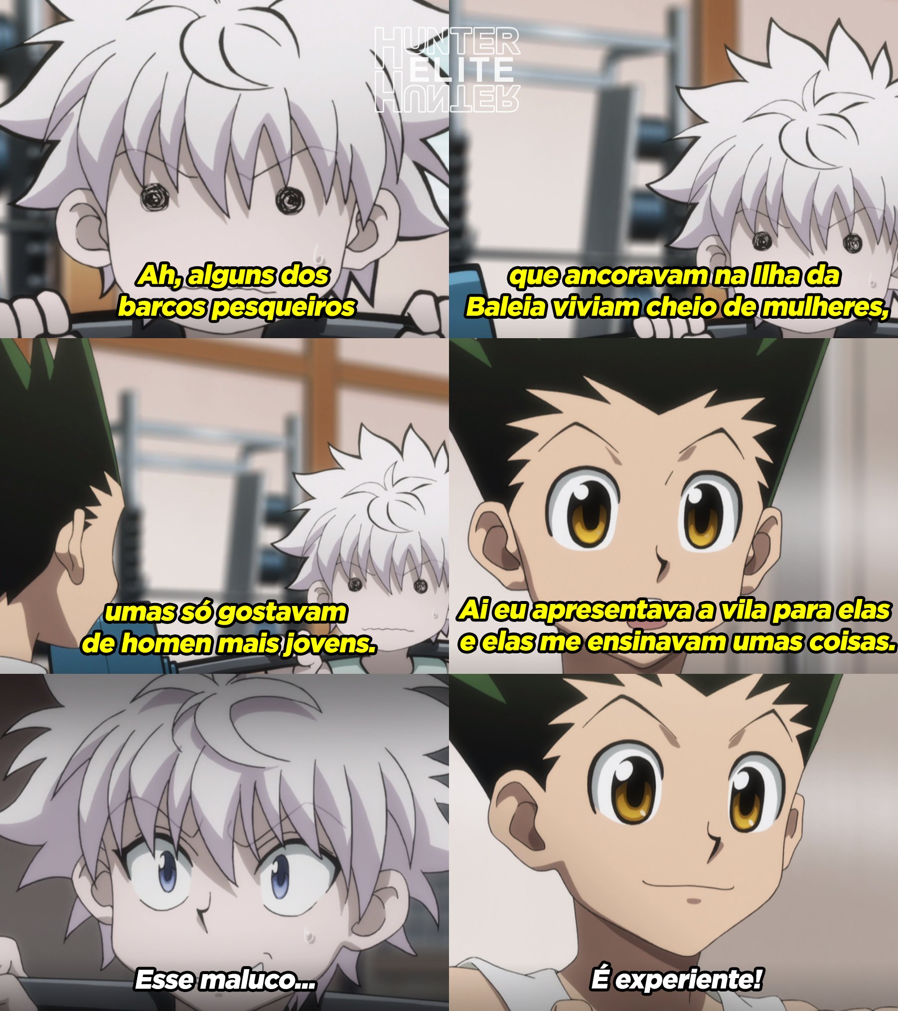 Elite Hunter x Hunter - É verdade isso? 😳😳