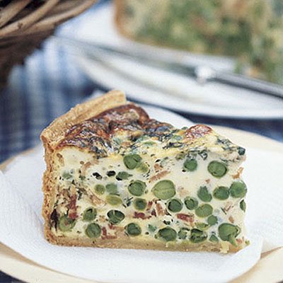 A Quiche of the Peas 

#FoodieFelonies