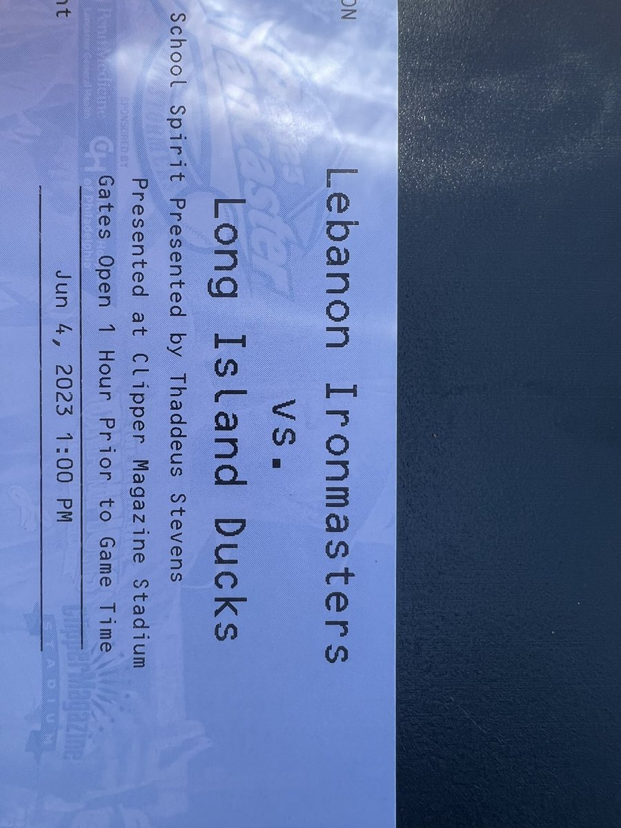 Krista M. Antonis on Twitter "Great day to be at a Lebanon Ironmasters game! First pitch thrown