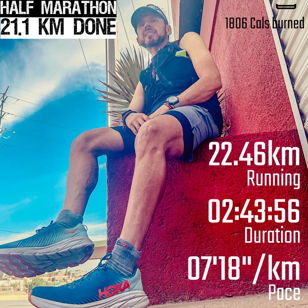 #running #run #runner #instarunners #runs #runnersworld #runnerslife #runhappy #runitfast #happyrunner #runnerscommunity #exercise #cardio #fitness #fit #fitfam #fitnessmotivation #workoutsnap #hoka @hoka #22km