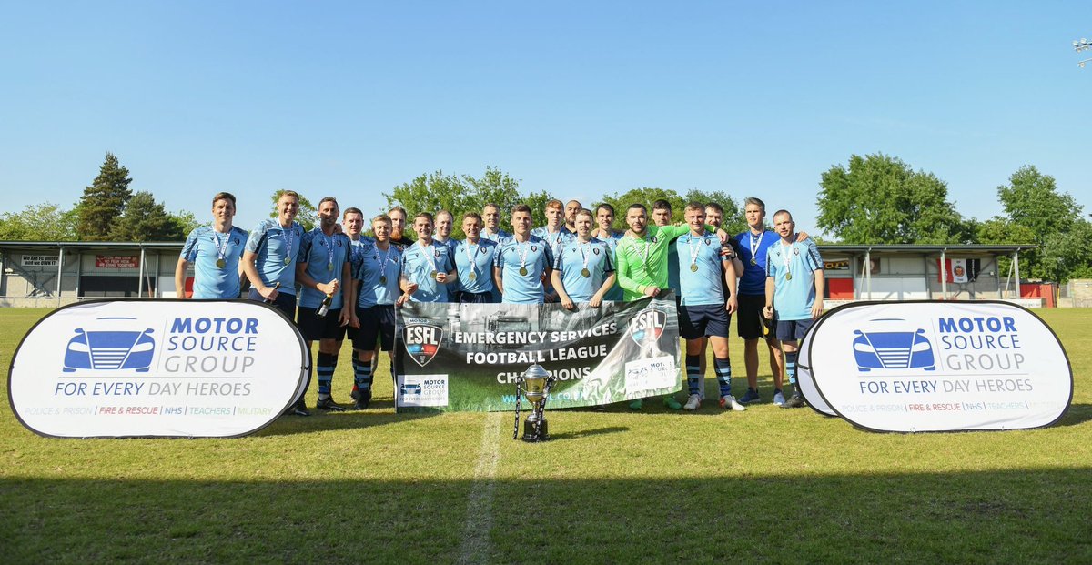 Another unbelievable final! Congratulations to North Wales Police for being crowned the @Motor_Source ESFL Mens open Age 2022/23 Champions. A hard fought 1-0 victory over Thames Valley Police was enough to take home the trophy. ⚽️🏆