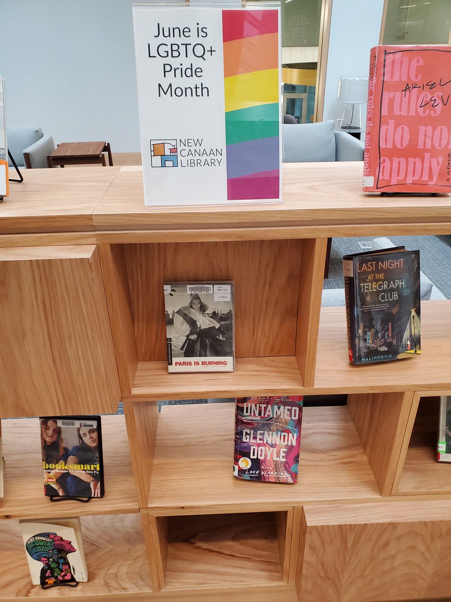 June is LGBTQ+ Pride Month! Check out our display on the mezzanine level.