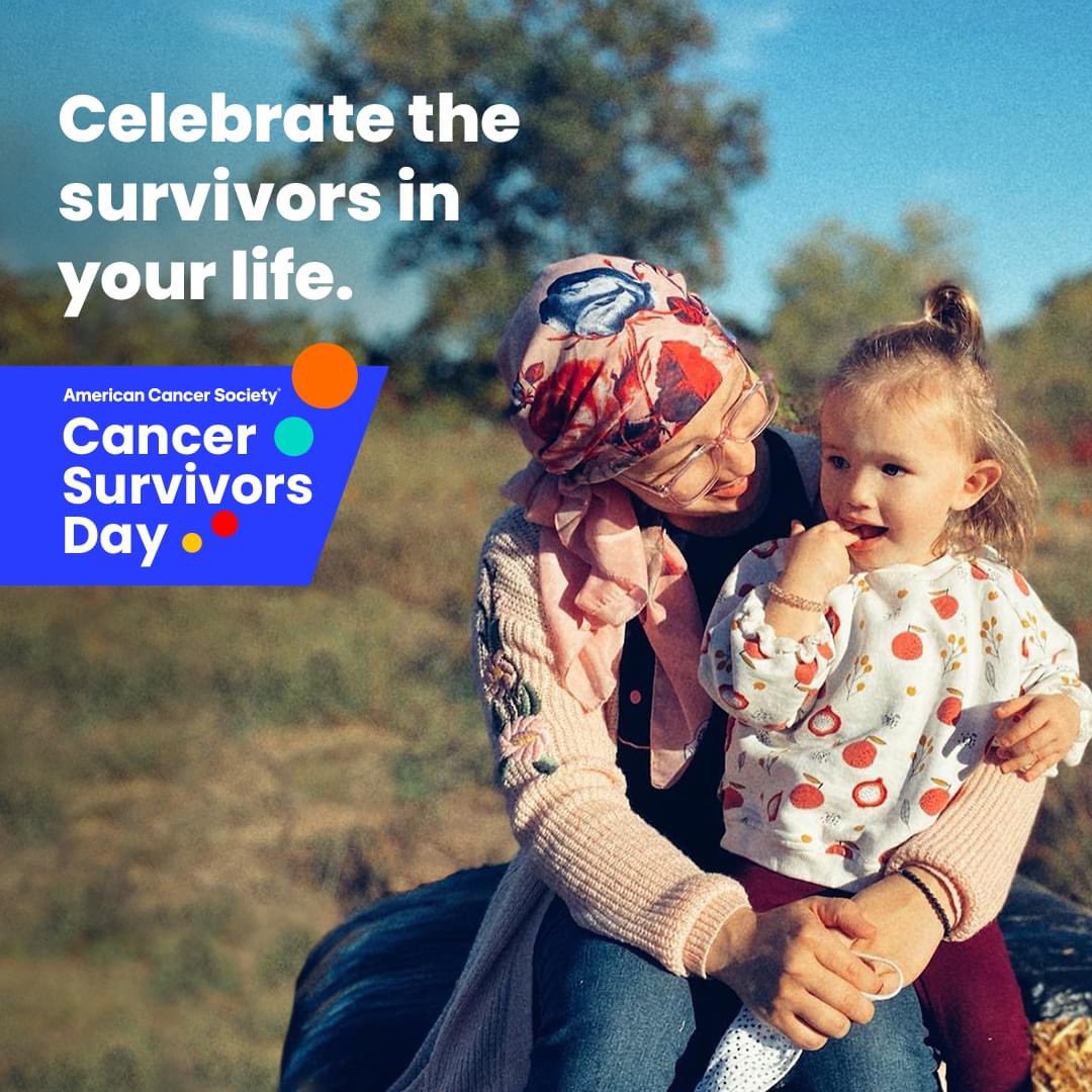 Together, we ring in hope, courage, and the power of survivorship. Happy Cancer Survivors Day!

cancer.org/survivors

#americancancersociety  #nationalcancersurvivorsday