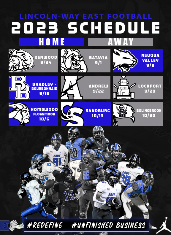 Lincoln-Way East Football tweet media