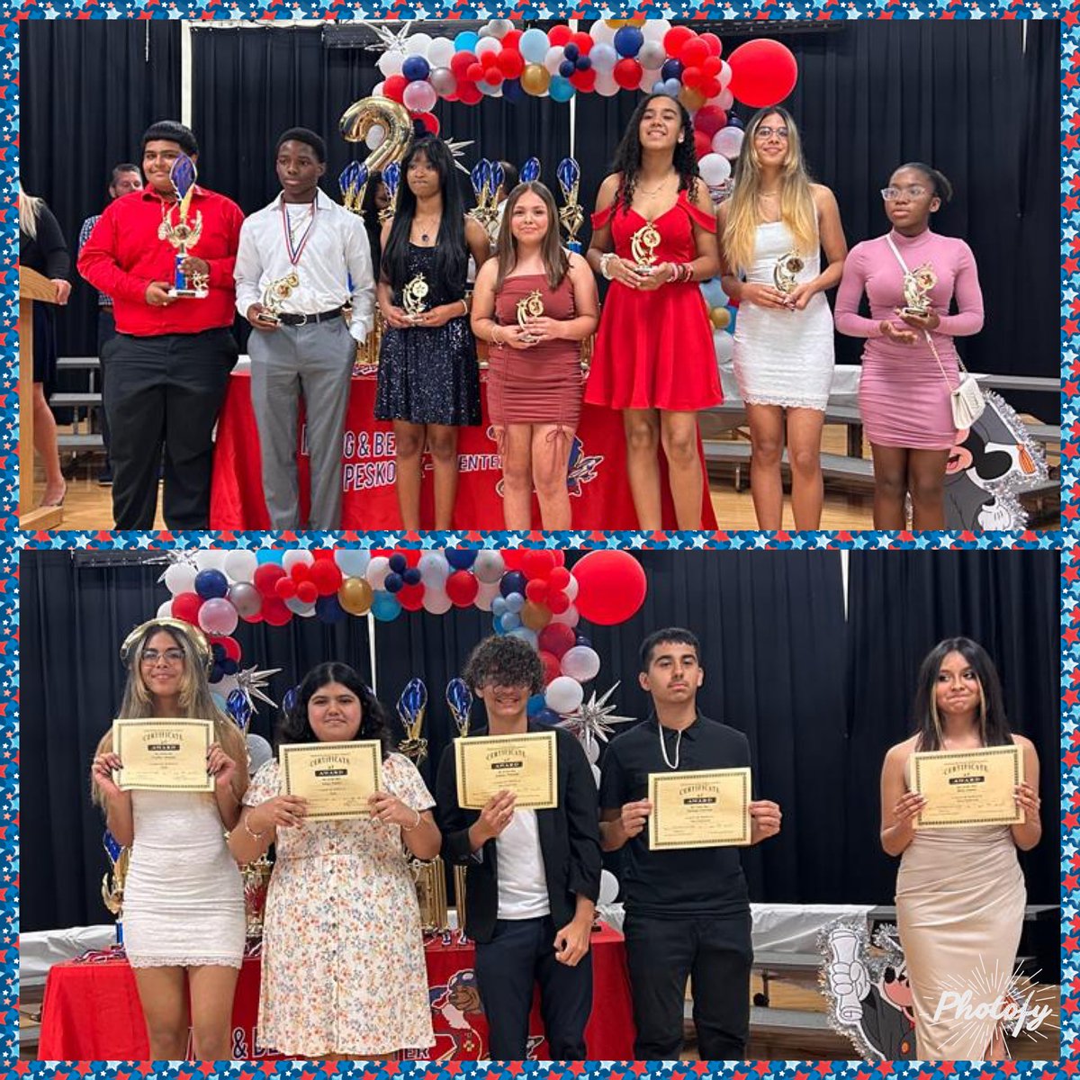 Congrats to our eighth grade class!! Proud to have seen you grow and blossom into such amazing young men and young ladies! You will always be a part of Peskoe and I hope Peskoe will always be a part of you!  #peskoek-8 #🐻 #peskoepride❤️ #Aschool✨ @mdcpssouth @miamischools