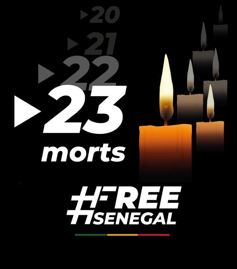 Le Tyran et le dictateur continue à tuer les sénégalais 💔🥹

#FreeSenegal
#MackyAssassin 
#MackyDegage 
#MackyDemissionne 
#MackyOut