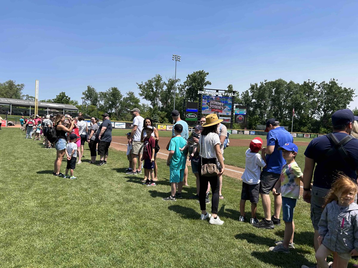 Webber Day at Jimmy John’s Field! #alwayslakeorion #webberelementary