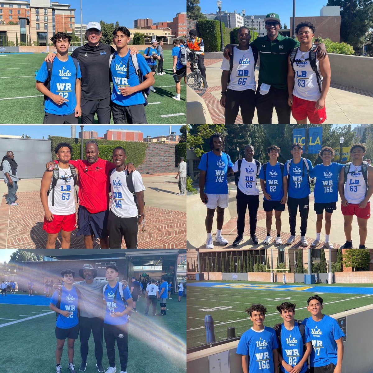 St. Paul Swordsmen pictured at a camp at UCLA yesterday. #WeAreStPaul #BeASwordsmanToday