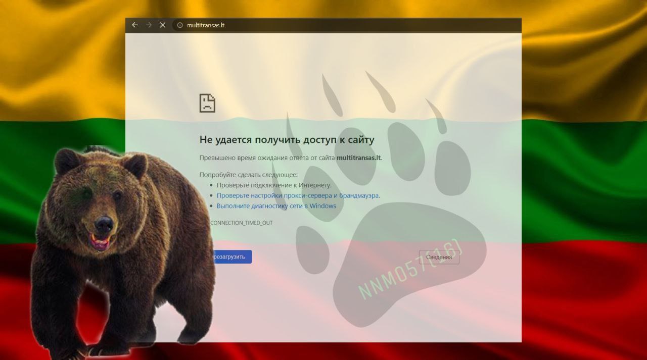Litvanya'ya NoName DDoS Saldırısı