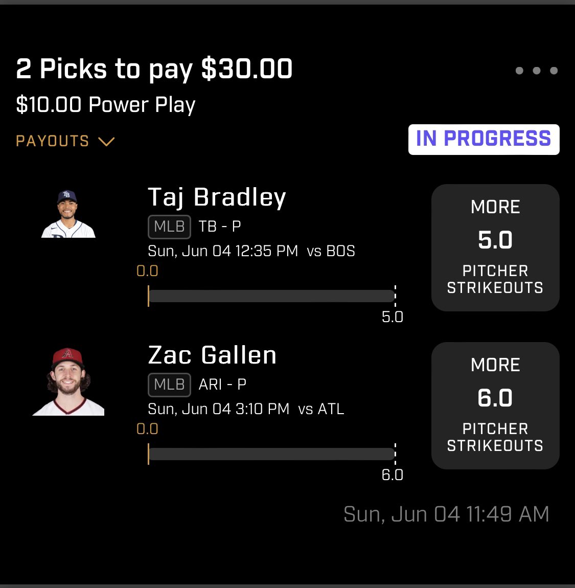 Bet Stacks on Twitter "🍪 MLB PrizePicks Pitcher Power Plays I’m back