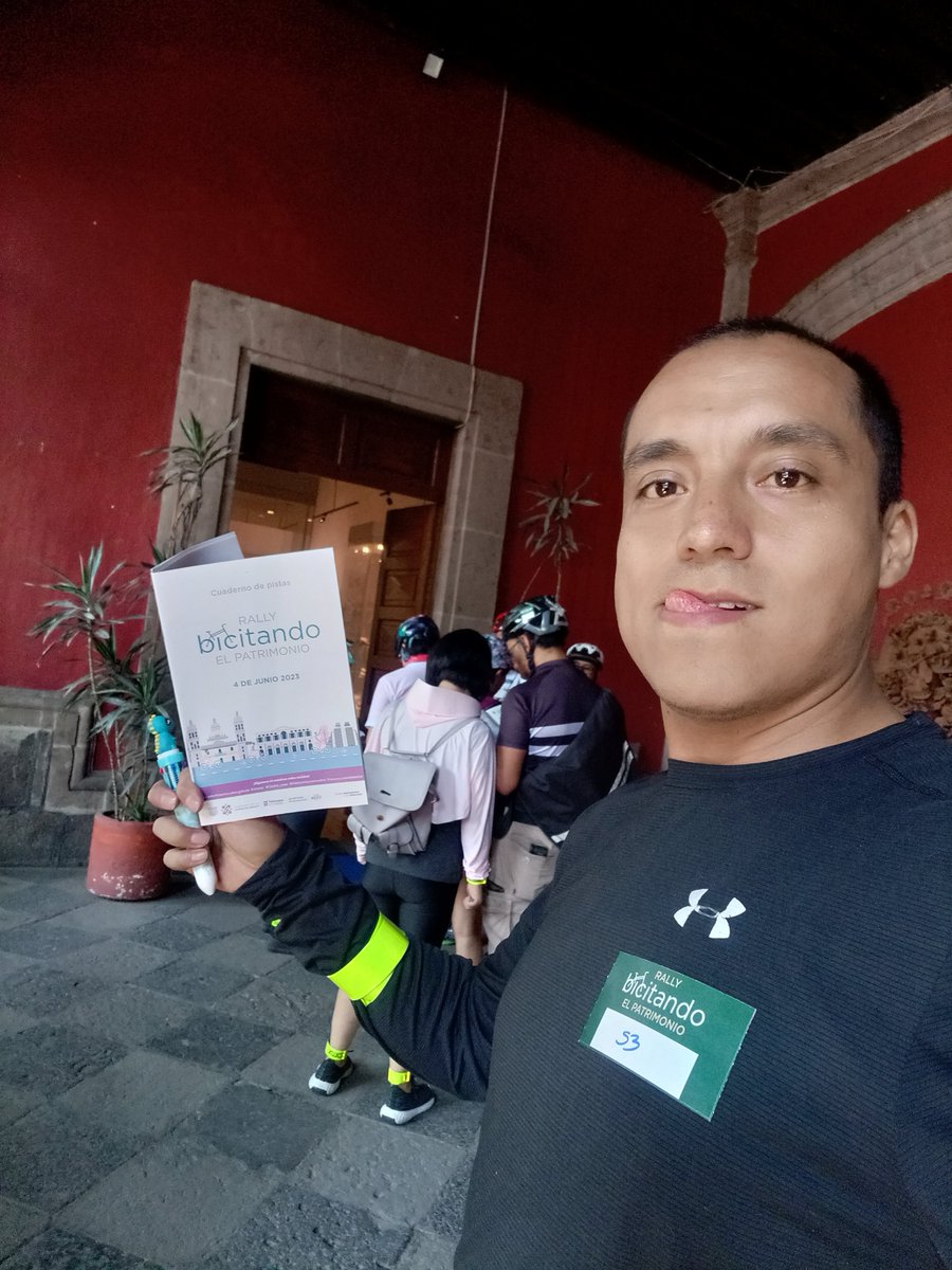 #RallyBiciTandoElPatrimonio #MueveteEnBici #DiaMundialDeLaBicicleta 
<a href="/LaSEMOVI/">Secretaría de Movilidad CDMX</a> <a href="/Centro_CDMX/">Fideicomiso Centro Histórico de Ciudad de México</a> @museoindigena
