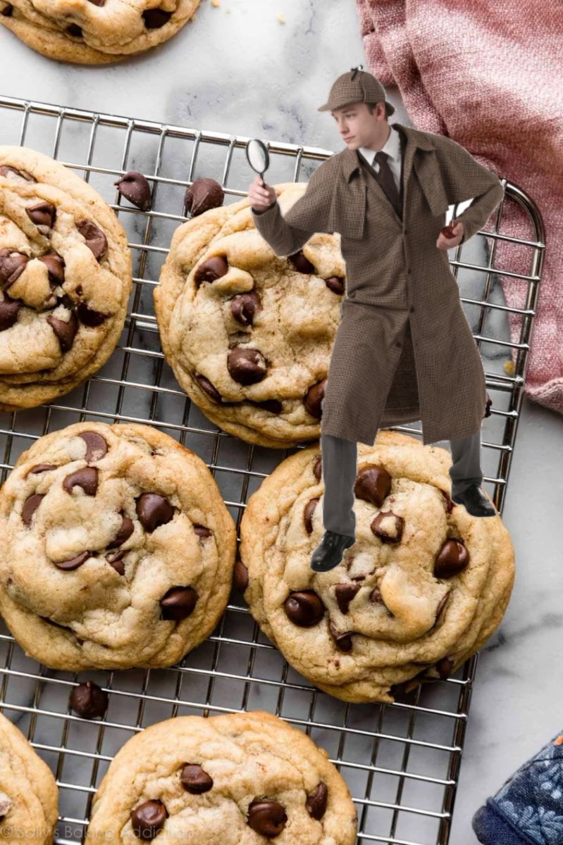 Holmes Made Cookies
#FoodieFelonies