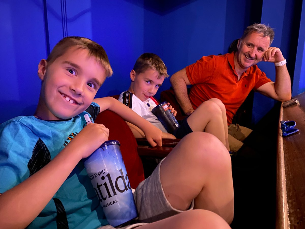 Matilda the musical in London today! What an absolutely amazing show!! Would recommend it to anyone! Had to stop the boys singing along though 🤣😂 @RyJenkins <a href="/ryanjenkinsMCA/">Ryan Jenkins</a>  <a href="/Mayflower_MCA/">Mayflower Academy</a>