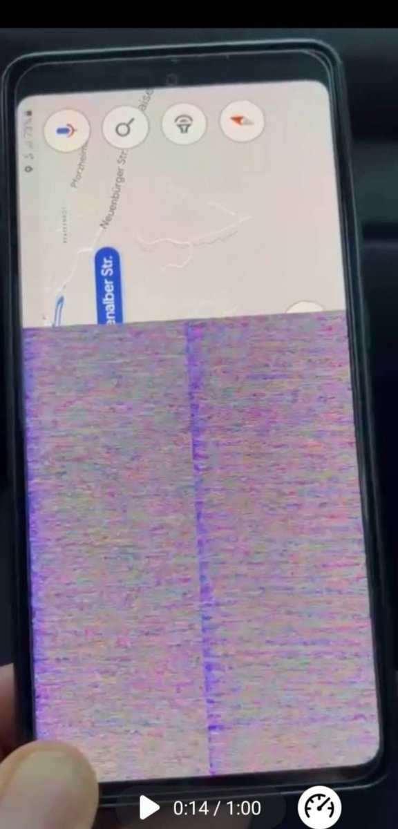 _Piratenvater's tweet image. @SamsungDE #A52s Grafikfehler 
Der Fehler scheint häufig vorzukommen. Bei mir erstmals seit dem letzten Softwareupdate. Was da los? Fehler sieht so aus!
