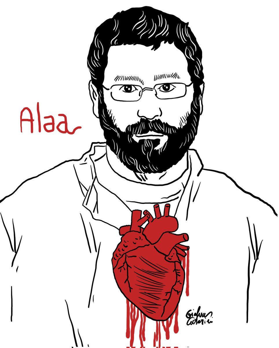 Freedom for #Alaa!
#Alaa si è impegnato per i diritti umani e per questo è in prigione in Egitto. Non ci sono novità sulla sua liberazione. #Ricordiamolo
#Alaa
#SaveAlaa #FreeAlaa @FreedomForAlaa