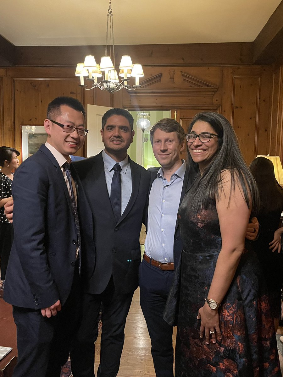 RanLeeMD's tweet photo. It was a fantastic graduation evening this past weekend for an amazing group of HF Cardiologists! @vbluml @PieterMartensMD @luishermejMD @PhooPwintNandar @nitheesha_g @ariannecca you all are inspiring individuals and I can’t wait to see what more you’ll accomplish! Congrats!! https://t.co/KXKA31edoZ