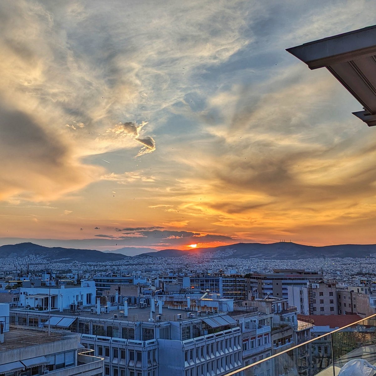 Sunset over Athens #sundaysunset  #WCEU