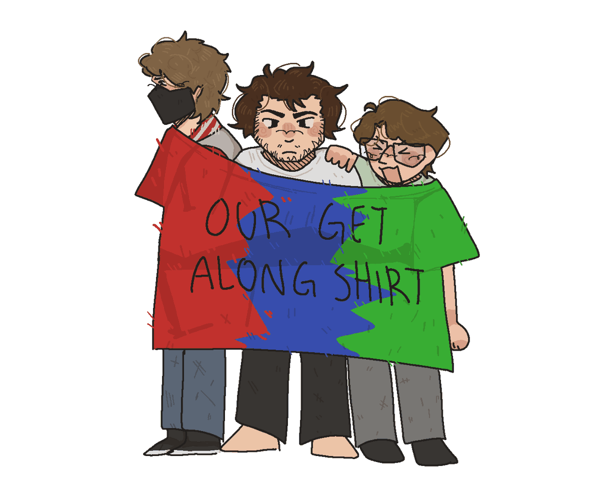 rgb trio r so weirdo siblingsbro  #ranboofanart #sneegsnagfanart #slimeciclefanart