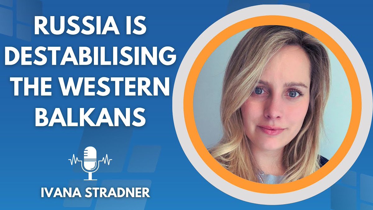 sumlenny's tweet photo. Watch this #interview with amazing @ivanastradner on what is happening in the Western Balkans, what is the #Russia's game of destabilisation, and how #Vucic tried to play his double game with #Russia and the #EU. Ivana #Stradner is just fantastic! 
https://t.co/BOGO72gmwZ https://t.co/FFwMEfo8BF