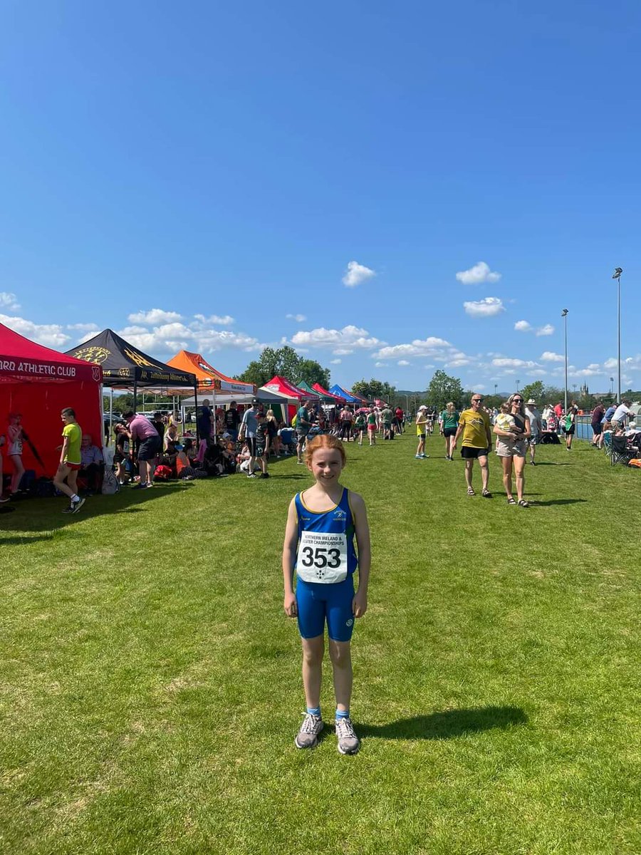 SuziBrennan's tweet photo. Congratulations to our Junior Harrier of the Month, Eloise McAuley who took park in the 600m at the NI &amp; Ulster games and smashed her previous time by 5 seconds. What a superstar 💪 #ourjuniorsarebetterthanyourjuniors https://t.co/MG7xJvyiQJ