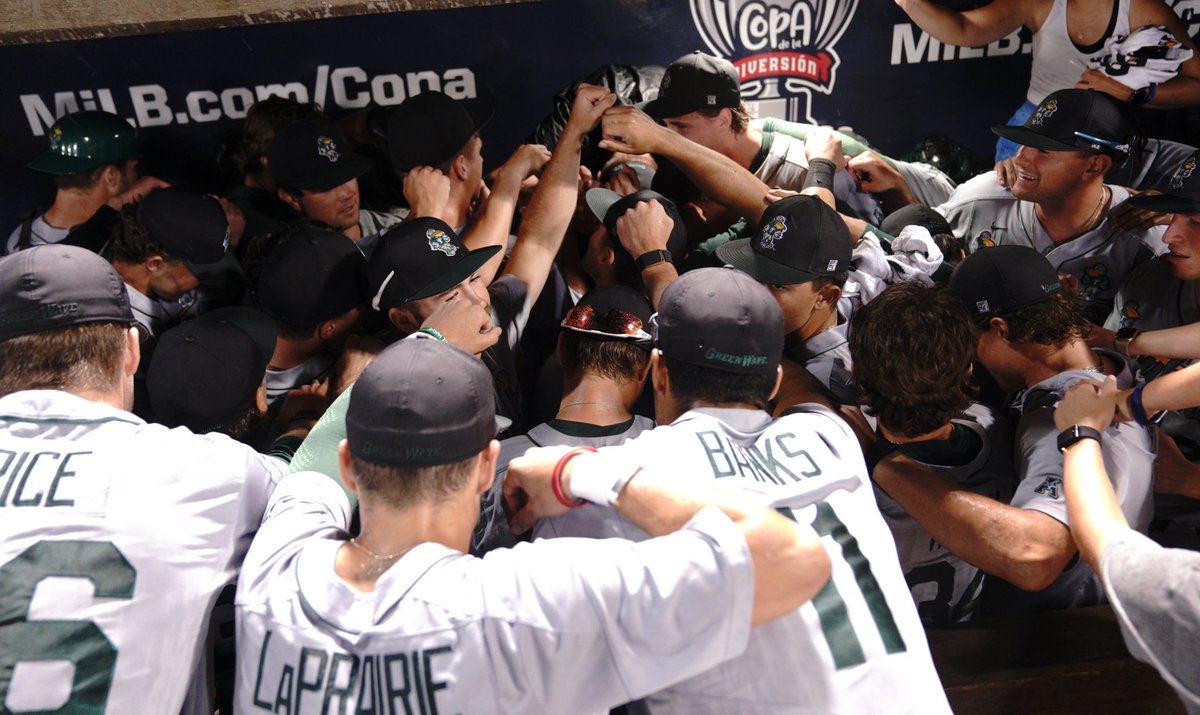 It’s been a helluva ride!

The Wave drops the elimination game of the Baton Rouge Regional 10-2 to Sam Houston State. 

We are thankful for those who rolled with us all season long. 

#RollWave 🌊⚾️| #WhyNotUs