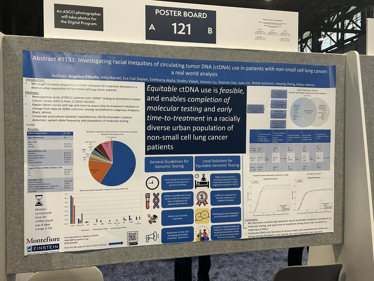 2 incoming chief fellows w 2 fantastic posters waiting for you to present their work- come to #Metwork! @jennifermarksmd @DAielloMD #ASCO23