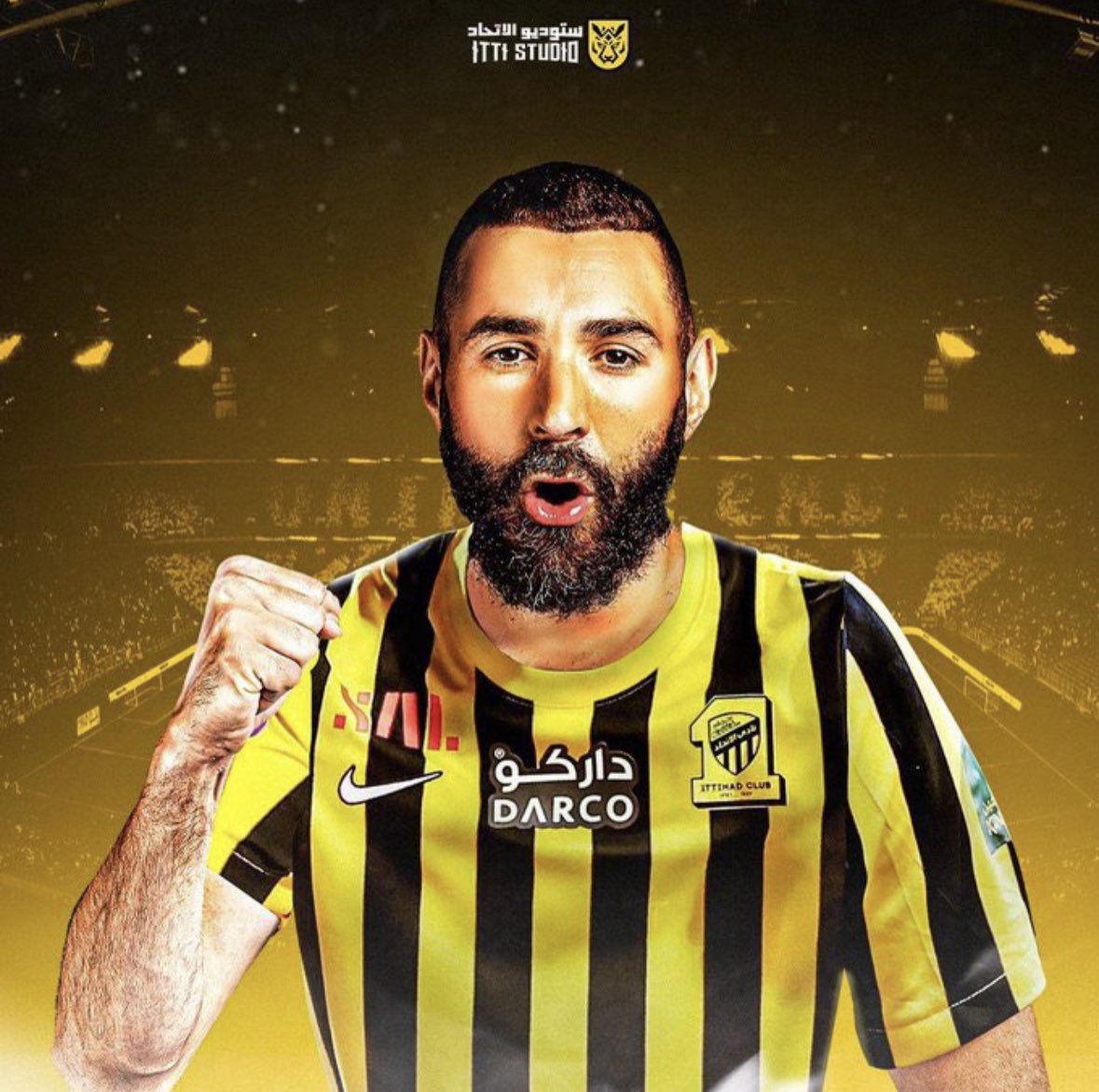AzoGhamdi's tweet photo. 2: بنزيما يحقق جائزة أفضل لاعب في العالم
2023: بنزيما ينتقل لنادي الإتحاد السعودي
🏆🏆🏆🏆🏆
💛💛💛💛💛
#بنزيما https://t.co/xkwq02szND