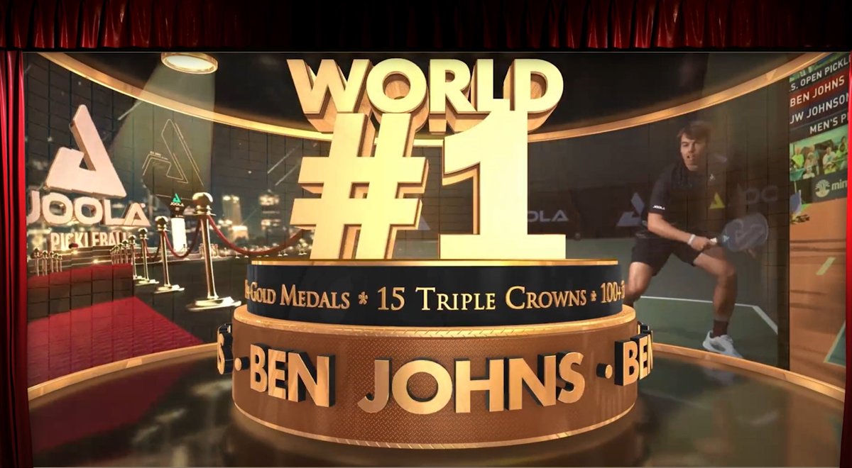 Pickleball360's tweet photo. Can Ben Johns win Triple Crown #16 Today?  He's got 3 very tough matches and will need the help of Collin Johns and Leigh and Anna Leigh Waters to make it happen,
See schedule here: https://t.co/uTsmBrcbvH
Learn from Ben Johns here: https://t.co/cn05JdhL6E
#pickleball
#pickleballTraining