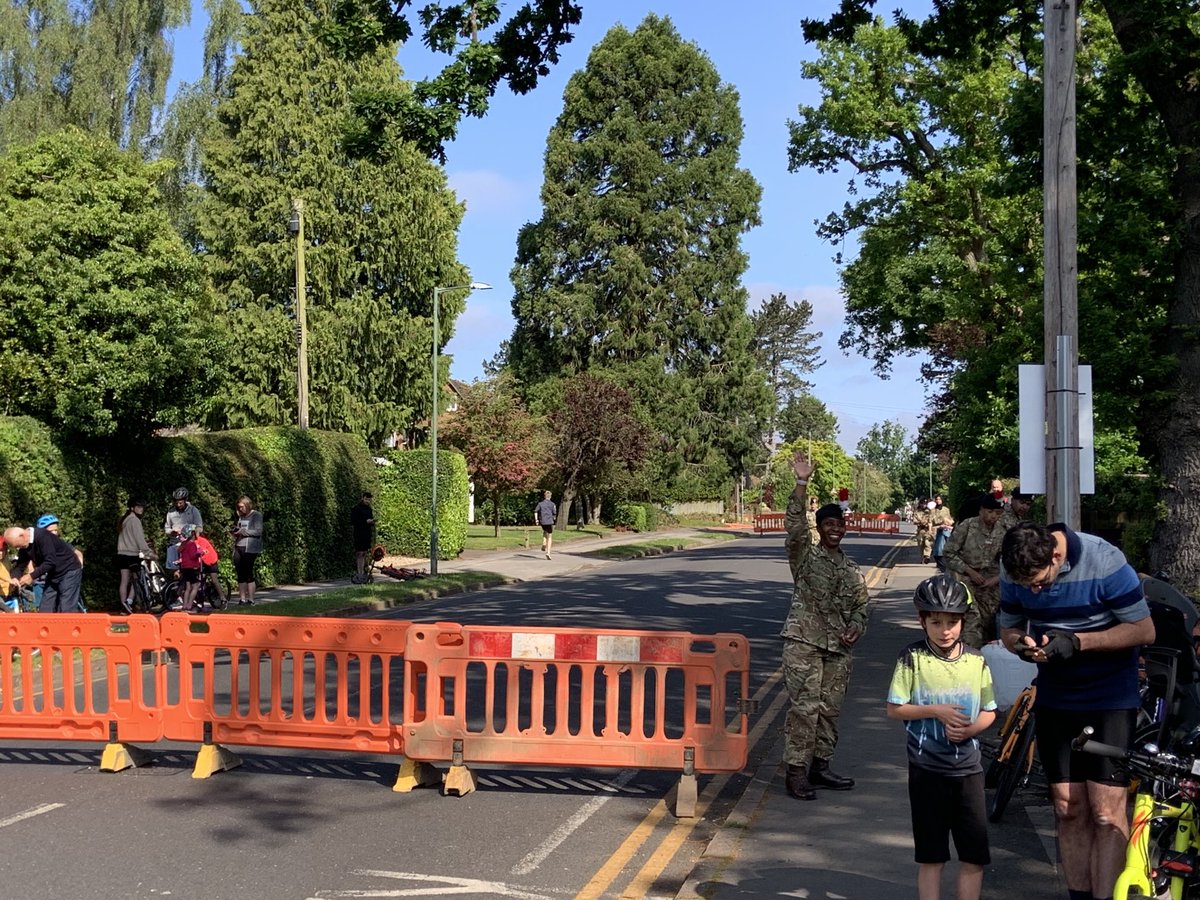 StPhilipsChCent's tweet image. Huge thanks to all our lovely friends from @WarksACF who were a massive help in making todays Fun Run possible. Top Team! ⁦@FusiliersRHQ⁩