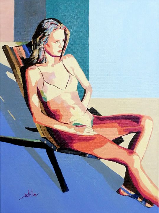 Art of the Day: 'She - hot'. View at: ArtPal.com/magafabler?i=9…