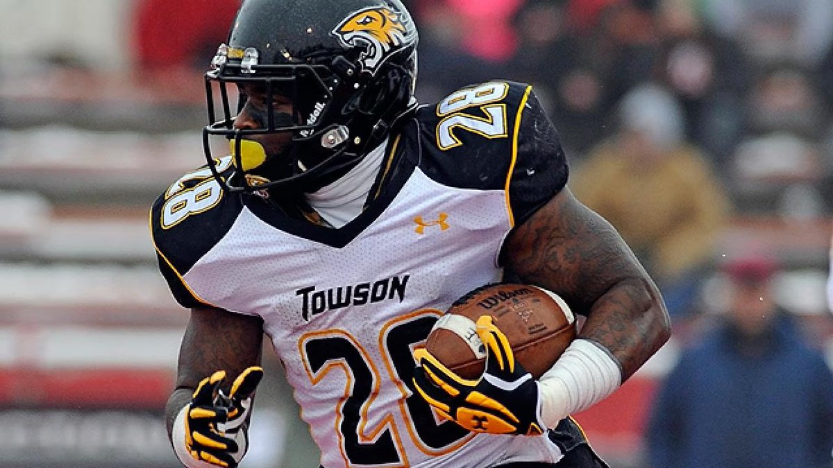 84 days until the 2023 #FCS season: The FCS record for the most career rushing touchdowns is 84 rushing touchdowns ▫️Adrian Peterson (Georgia Southern) ▫️Terrance West (Towson)