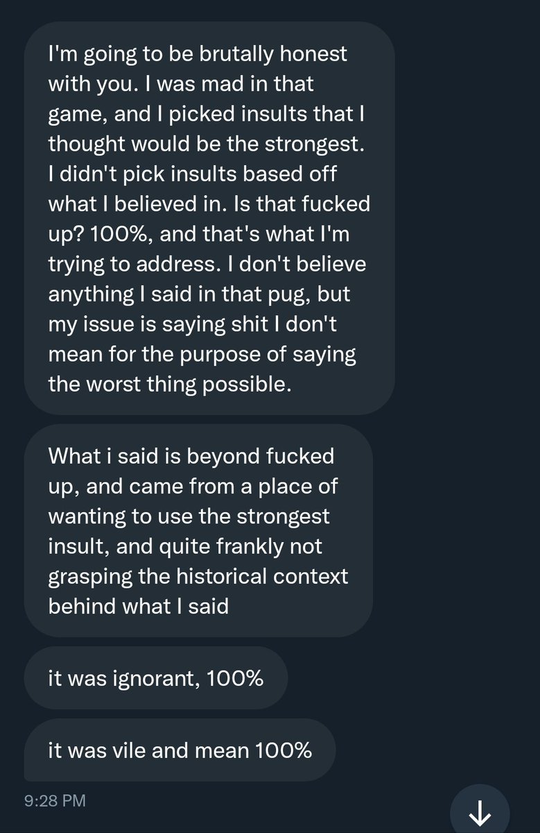 tawaAlx's tweet photo. Slugy has NOT learned any lesson and it should be more clear every time he talks. I had a multiple hour long conversation with them after their "apology" twitlonger where they finally admitted to me the PARAGRAPHS of racism were "in the heat of the moment" like every other weirdo https://t.co/6mEy18oBA3