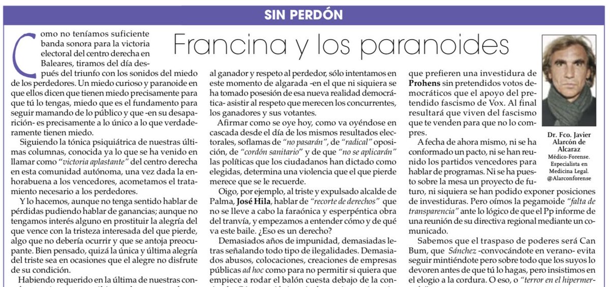 Javier AlarcOn de Al (@alarconforense) on Twitter photo 