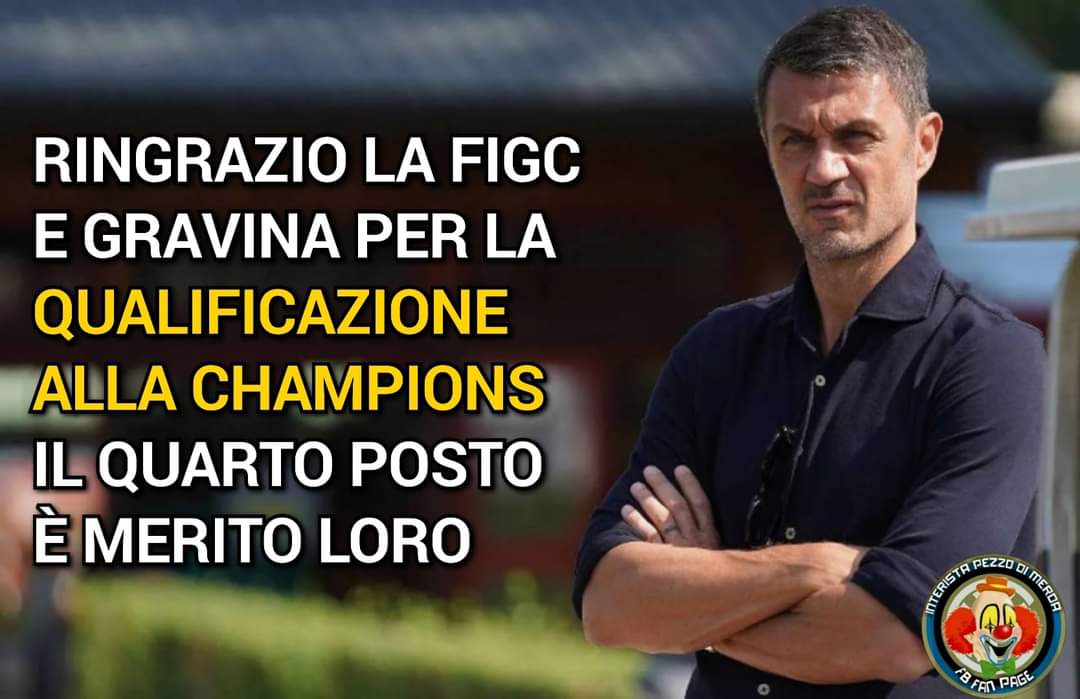 Viva la sincerità di #PaoloMaldini 😅😂 #FIGCMAFIA #Gravina 🤡 #SerieA 🎪