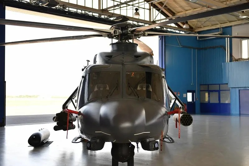 The contract, signed b/wthe Polish Ministry of Defense and the firm PZL-?widnik (a Polish subsidiary of Italian defence company Leonardo)  supply of 32 AW149 multirole helicopters is valued at €1.76 billion
Polish Army AW149 multirole helicopter. (Photo by Ministry of Defence