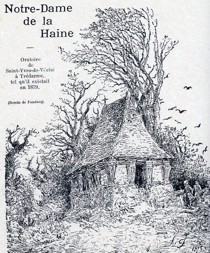 For centuries, the Breton chapel of Saint-Yves-de-la-Vérité was visited by those in dispute seeking the adjudication of the saint. After a small ritual, the parties invoked the saint to condemn the other and mete out death within the year! #FolkloreSunday