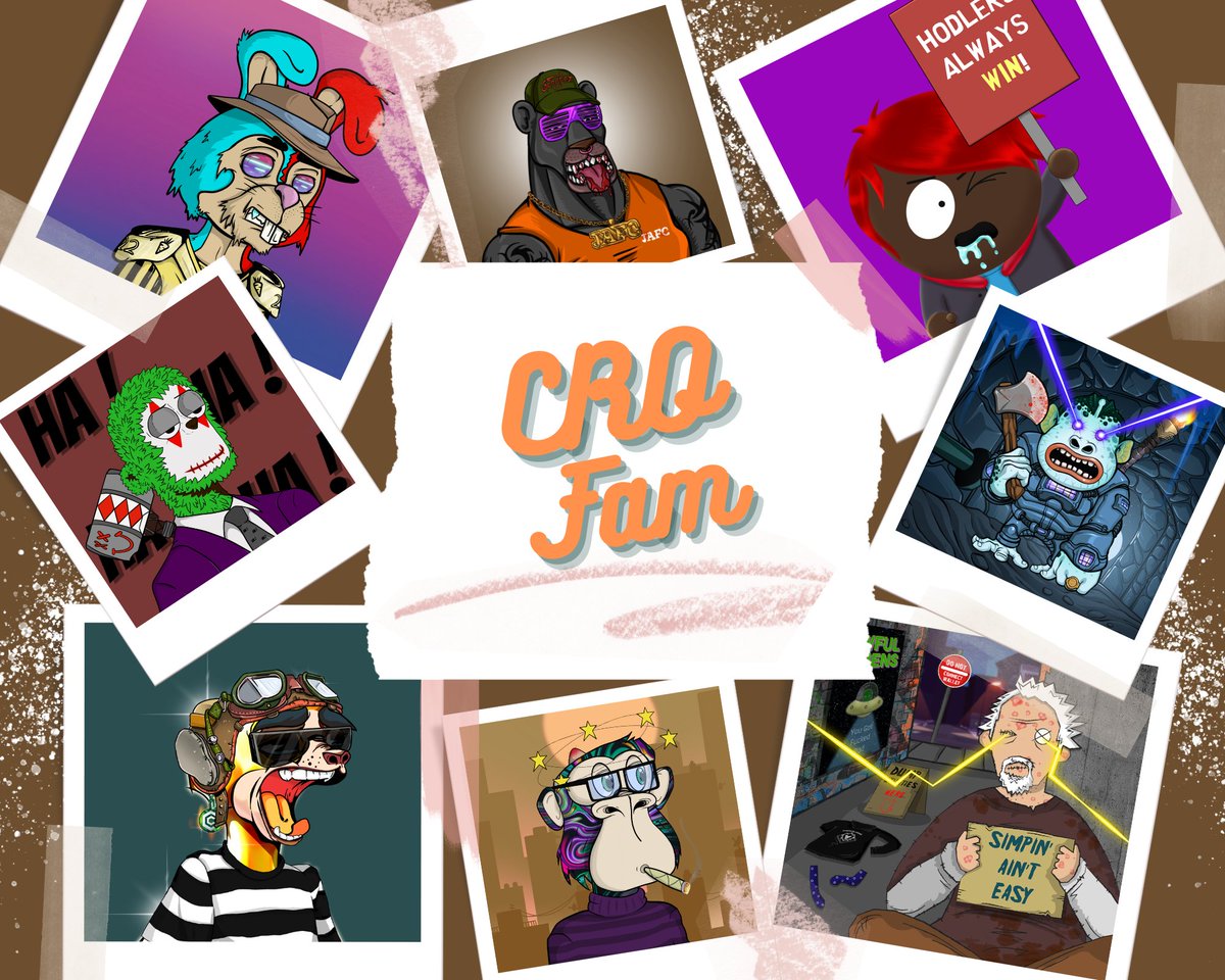 <a href="/cryptorockstar/"></a> Someone who supports the chain and follows his heart supporting various projects that prove to be hardworking

<a href="/BTFDRabbits/">BTFDRabbits 🥕</a> @WeirdApesClub <a href="/Cr00tsNFT/">Cr00ts-X | Skully-X 🧪🧬</a> <a href="/MadMeerkatNFT/">Mad Meerkat Burrow | Mad Merge Live</a> <a href="/CrazzzyMonsters/">Crazzzy Monsters</a> <a href="/TheCroCult/">The CroCult ✊ MINT IS LIVE</a> <a href="/JAFC_nft/">JAFC - PFP & COMIC on CRONOS 🥳🥳</a> <a href="/UltraSavageSt/">UltraSavage St. MINTING APRIL 1ST</a>