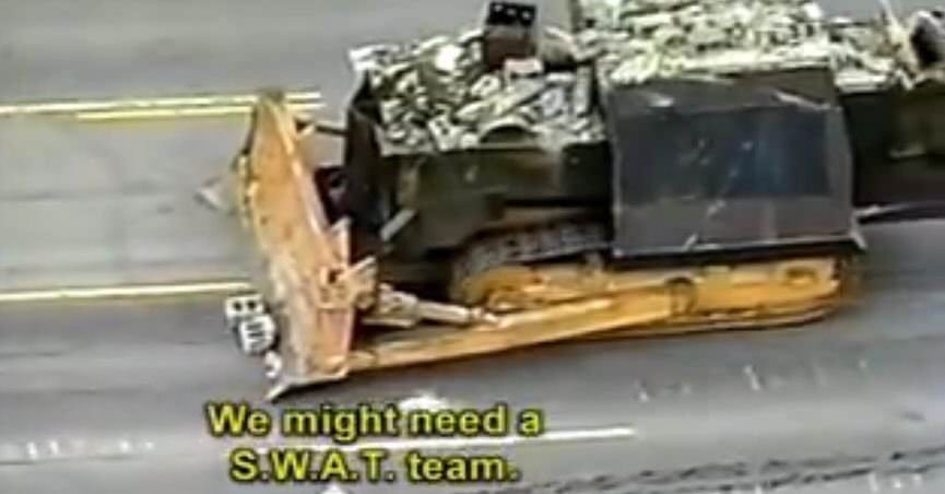 On this day in 2004, a reasonable man was pushed too far by the officialdom of his Colorado town. So he did what any reasonable man would do under such circumstances: he built an armoured shell for a bulldozer, sealed himself in it and went to war. Happy Killdozer Day!
