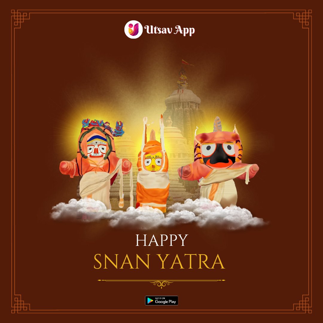 🕉️ Happy Snan Yatra 🙏

#Puri #SnanaYatra2023 #SnanaPurnima #JaiJagannath