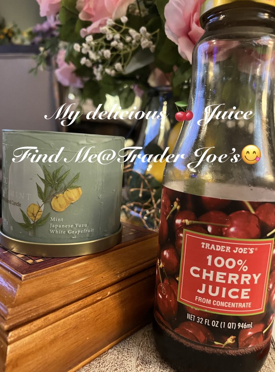 Sunday’s So Delicious “100%Cherry Juices” My Favorite Choice Of Drink! It’s healthy, light and refreshing. It’s rich in antioxidants and has many nutrients. Health benefits improves quality of sleeping, decreased muscle soreness and medically recommend .”Juicing for better life”