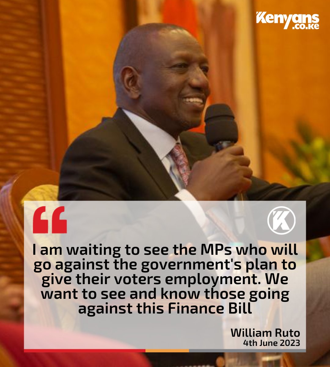 MPs are already being THREATENED. Unpopular #FinanceBill2023 will cause massive unemployment. Many employers will not be willing to pay 3% Levy hence organizations will operate more by use of casuals, lean staff or some declared REDUNDANT ! It's a DOUBLE edged SWORD ! #StopTheLie