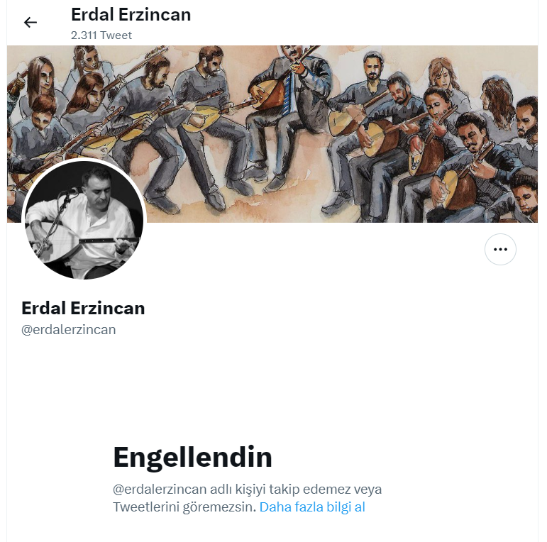 Erdal Hocam, can hocam beni niye engelledin😥😭 Olsun ne yapalım ben yine de seviyorum sizi. <a href="/erdalerzincan/">Erdal Erzincan</a>