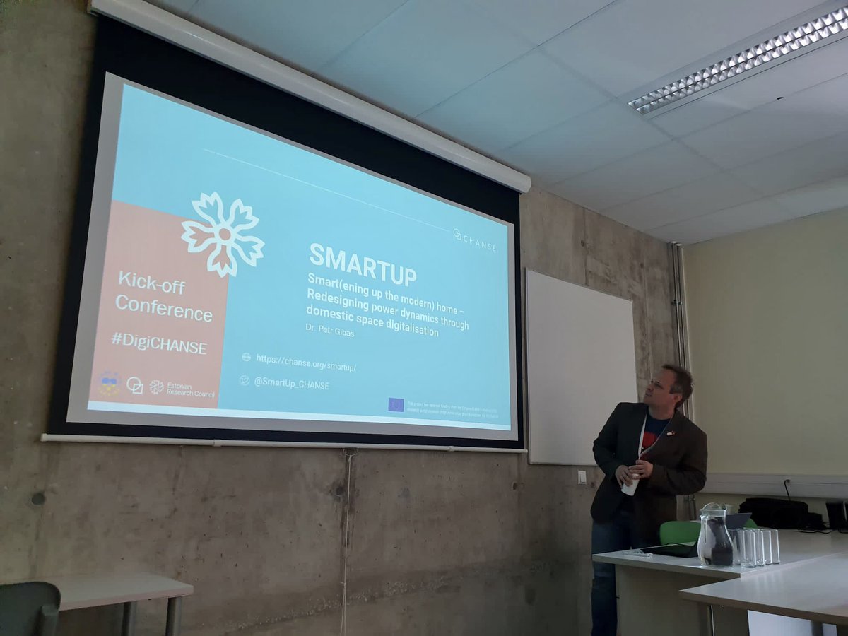 Smart Up the Home (@smartup_chanse) on Twitter photo So happy to meet some of our colleagues face to face ☺️ Great kick-off conference in Tallinn, very inspiring and refreshing to see all the wonderful projects! #digiCHANSE <a href="/EUCHANSE/">CHANSE</a>
<a href="/blanka_nyklova/">Blanka Nyklova</a> <a href="/GibasPetr/">Petr Gibas</a> @Jogruhl So happy to meet some of our colleagues face to face ☺️ Great kick-off conference in Tallinn, very inspiring and refreshing to see all the wonderful projects! #digiCHANSE <a href="/EUCHANSE/">CHANSE</a>
<a href="/blanka_nyklova/">Blanka Nyklova</a> <a href="/GibasPetr/">Petr Gibas</a> @Jogruhl