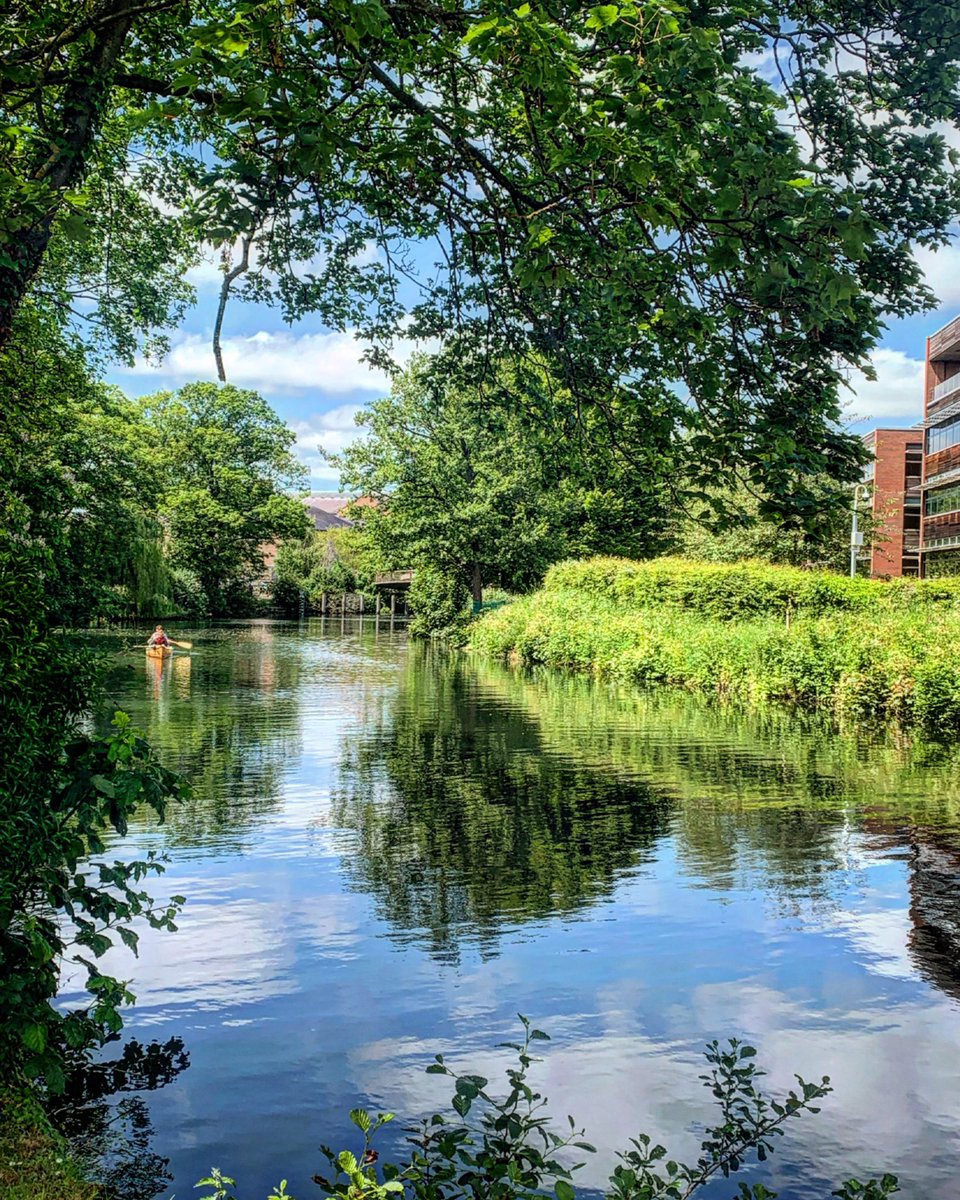 Happy Sunday all x #riverwensum #riverwensumnorwich #bytheriver #river #norwich #downstream #reflection #calm #beauty #norwichgram #norwichriversidewalk #boat #boating #sundaymorning