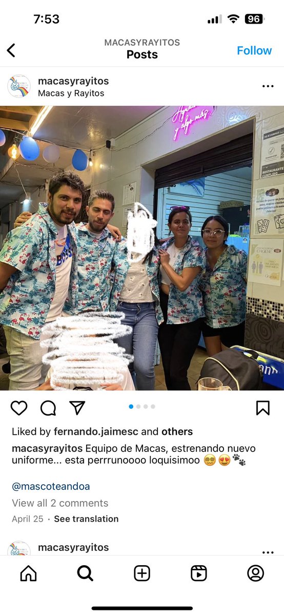 highvanillacoke's tweet photo. Dimos con ellos. Todos los agresores trabajan y son dueños de #MacasyRayitos en @col_Alamosdf por favor RT @supercivicosmx @ValeWolf @yayofm8 por favor 🙏 hagamos presión social https://t.co/Fxrk6NSdxR
