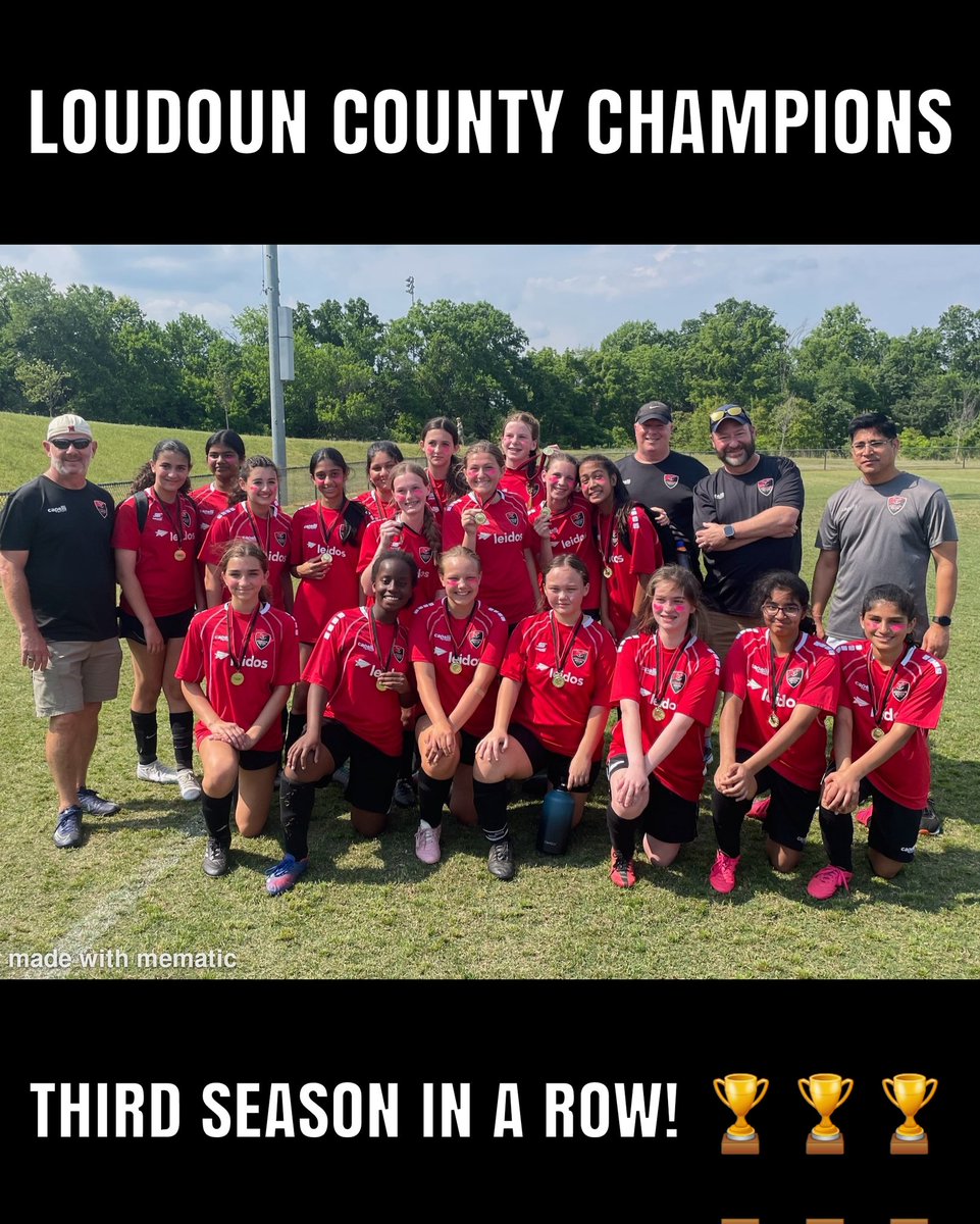 Another great season came to an end yesterday with our 3rd straight championship title!  Thank you players, coaches, parents and fans!