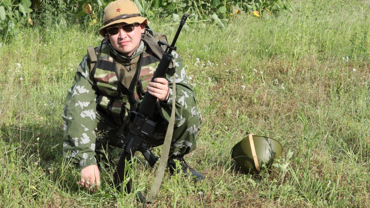 ishinikov's tweet image. 本日のワイ　午後の部
本性表してガラの悪いやさぐれロシア兵に・・・M16は良いものだな